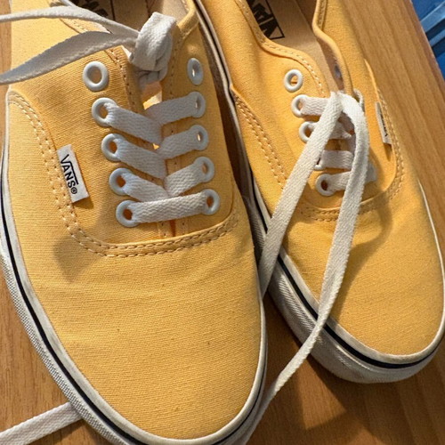 Vans shoes yellow size 39, almost new