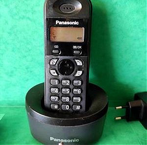Panasonic ασυρματο τηλεφωνο KX-TG1311 ΜΑΥΡΟ