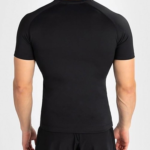 Venum Contender Rashguard wrestling T-shirt, black, M