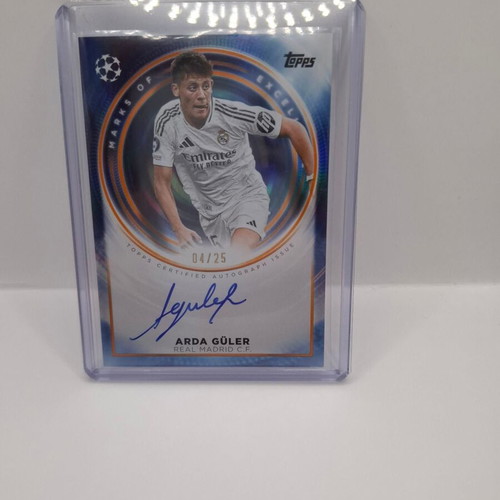 2026 Topps Chrome UCC Marks Of Excellence Arda Guler like new /25
