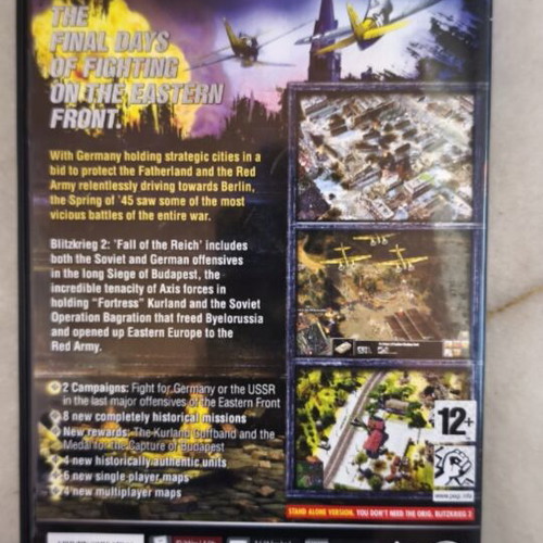 Blitzkrieg 2 Fall of the Reich PC game used