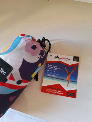 Microfiber beach towel unicorn new 70×120cm 185gr