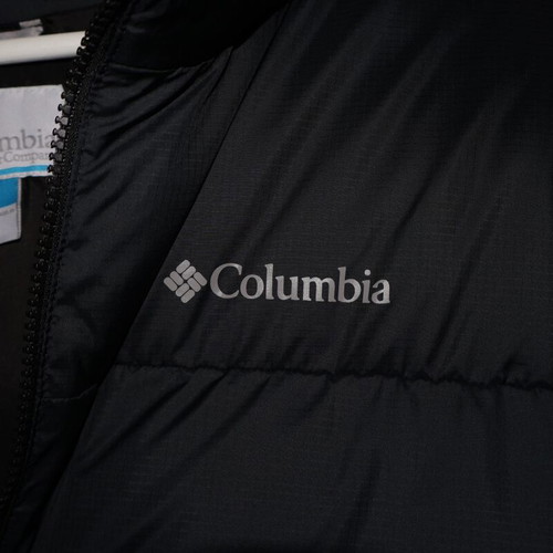 Columbia puffer jacket black XL like new