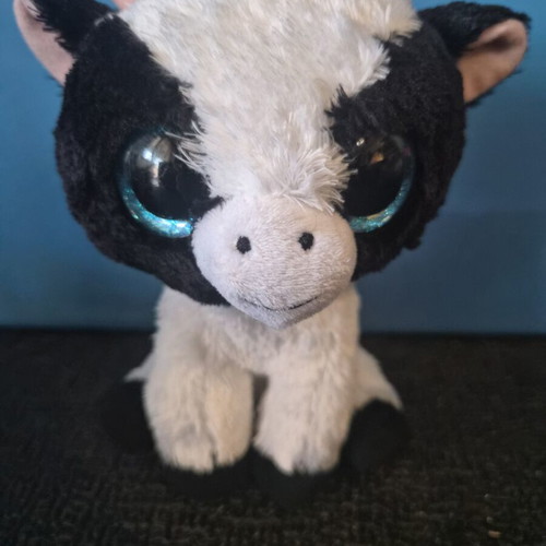 Ty Beanie Boos Butter Cow Plush Toy like new, 15 cm