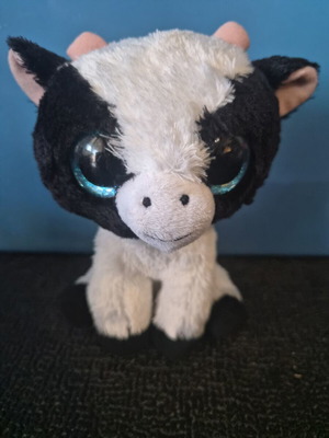 Ty Beanie Boos Butter Cow Plush Toy like new, 15 cm