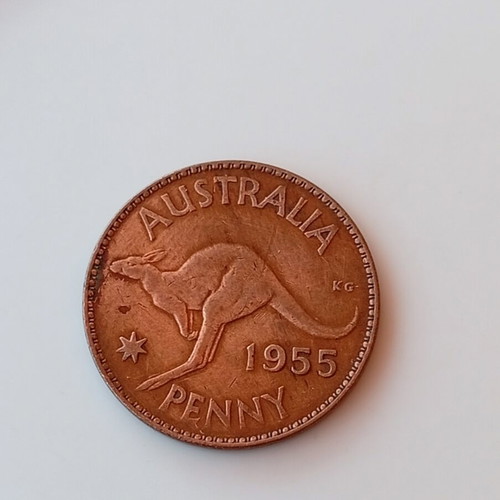 Australia 1955 Penny coin