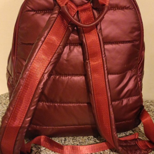Axel waterproof backpack used, red