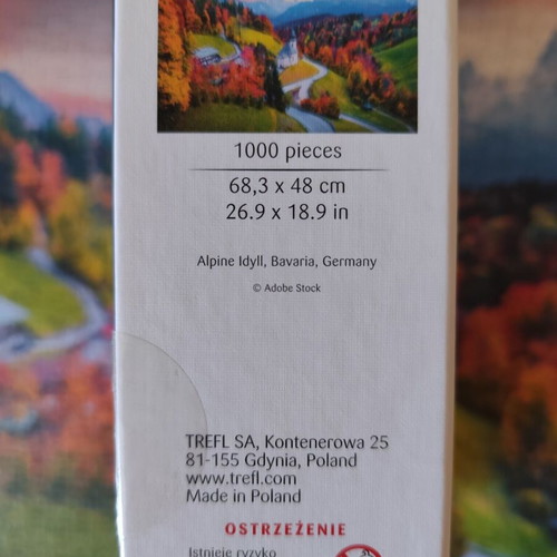 Trefl Prime Puzzle 1000 Pieces Wanderlust Alpine Idyll Bavaria like new