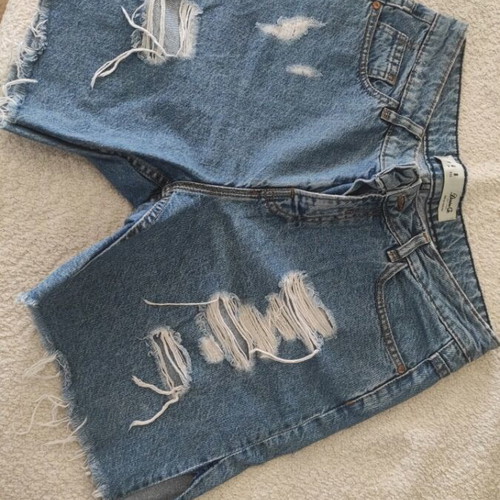 Primark blue shorts like new, size L 40 12