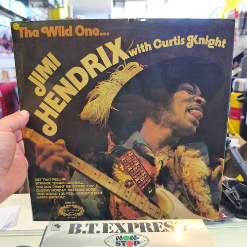 Jimi Hendrix With Curtis Knight The Wild One vinyl record like new