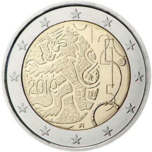 Φινλανδία 2 Ευρώ 2010 UNC αναμνηστικό