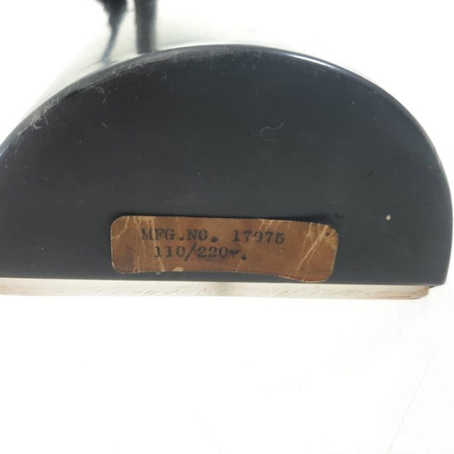 Industrial typography lamp 1950 with metal joints, 220V