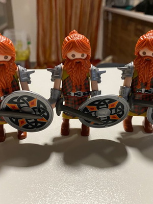 Playmobil Viking figures set used