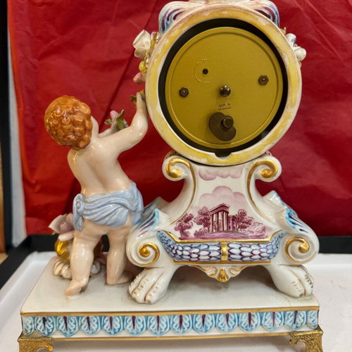 Sevres porcelain clock like new condition