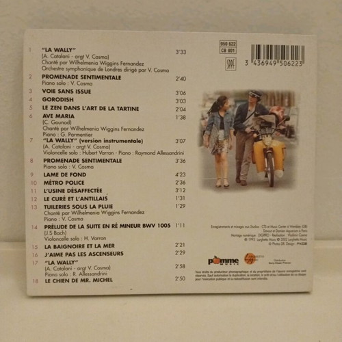 Diva Vladimir Cosma CD soundtrack like new
