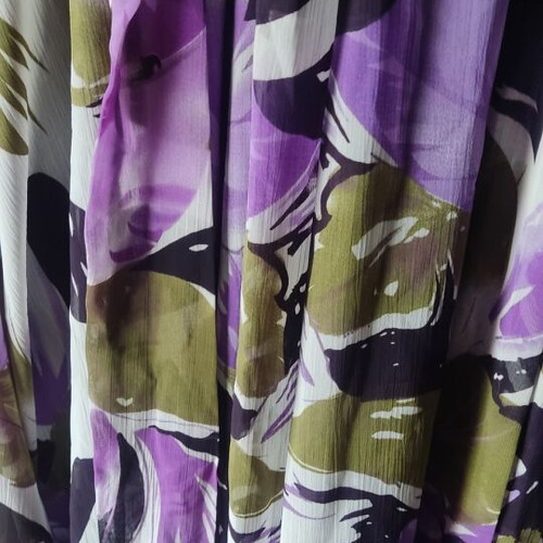Maxi Medium Floral Pin Up long summer dress like new, multicolor purple
