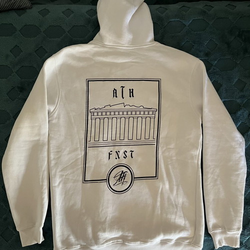 Hoodie 210 ATH FNST white used, size M