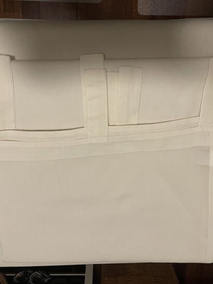 Zara Home curtains like new, 2 beige with eyelets 1.43x2.34m