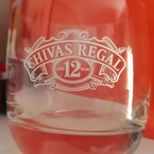 Chivas 12 promotional glasses like new, pack of 10