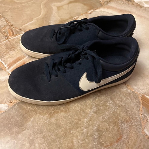 Nike men's shoes used, size 44, dark blue