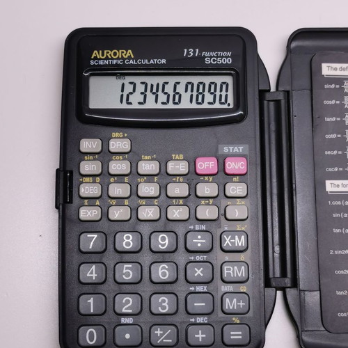 Aurora SC500 scientific calculator used