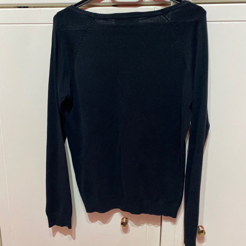 Zara thin cardigan used, black, size L