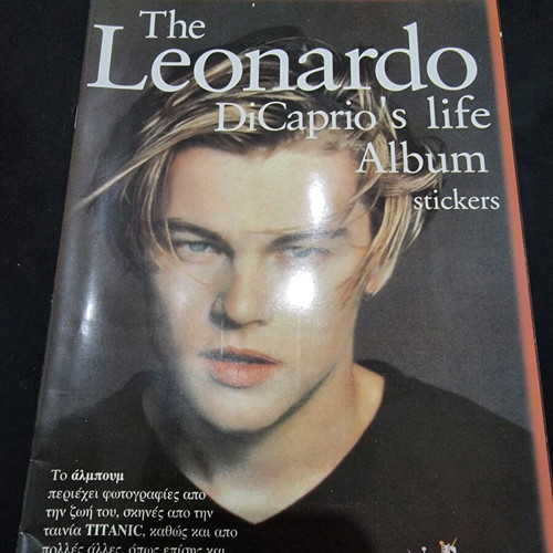 The Leonardo DiCaprio's Life Album magazine like new