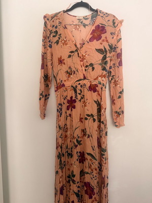 Maxi floral dress Oysho σαν καινούργιο, πολύχρωμο, one size