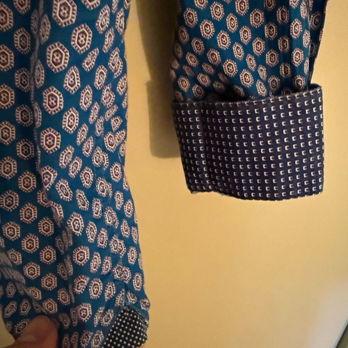 Ted Baker London Patterned Cotton Shirt size M like new