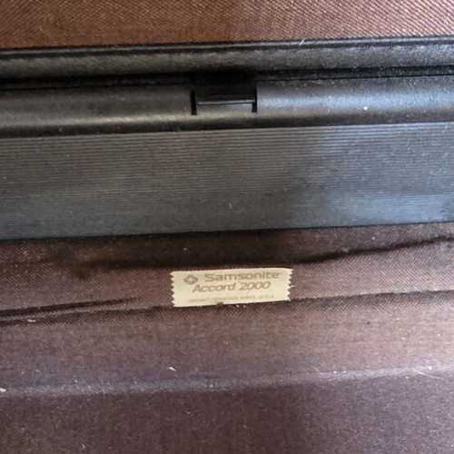 Samsonite Accord ST Briefcase vintage 80’s, like new, brown