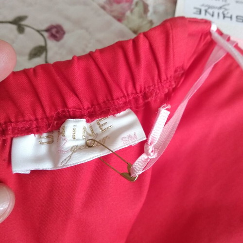Strapless red cocktail dress new, size S-M by Shine 2gether