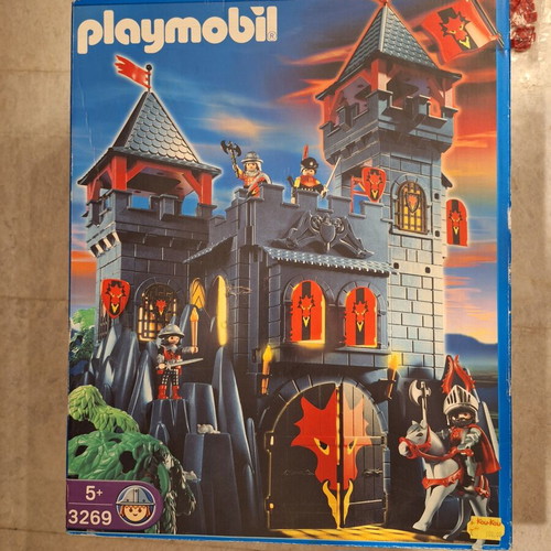 Playmobil 3269 castle with expansions 7759 and 7760 like new