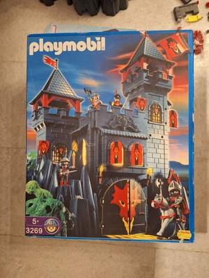 Playmobil 3269 castle with expansions 7759 and 7760 like new
