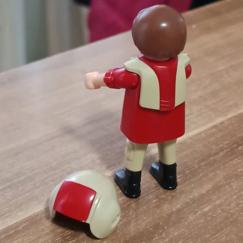 Playmobil pilot like new with helmet gift