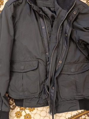 Men's black jacket medium to large used