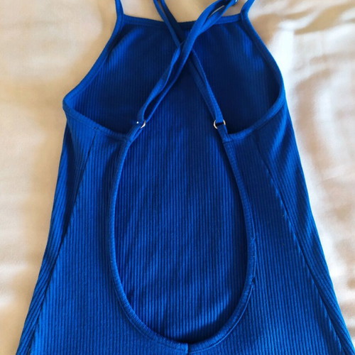 Lipsy dress XS-S, blue, special back design