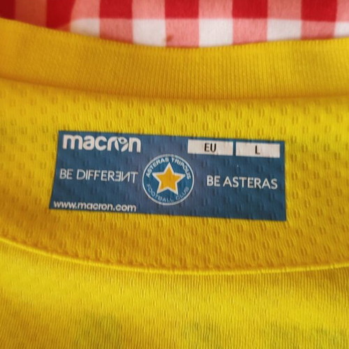 Asteras Tripolis Football Shirt Macron №13 Tsoukalas Size L like new