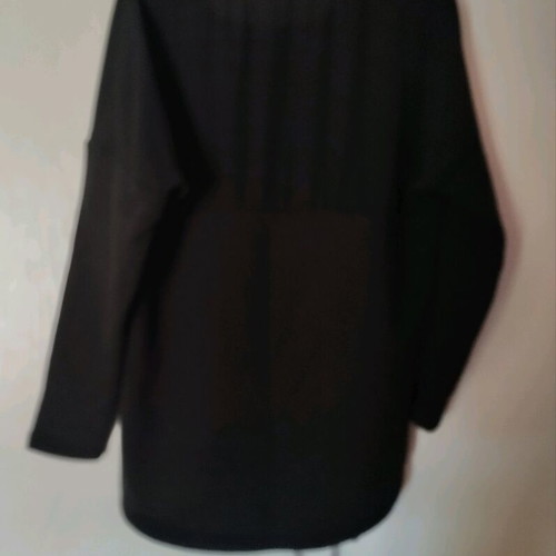 Black asymmetrical blouse like new