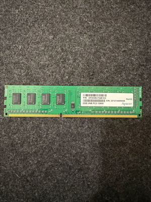 Μνήμη RAM Apacer 2GB DDR3 1333MHz Desktop σαν καινούργιο