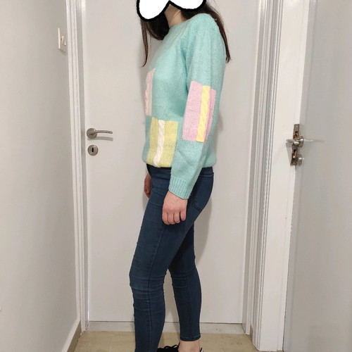 Handmade wool sweater used