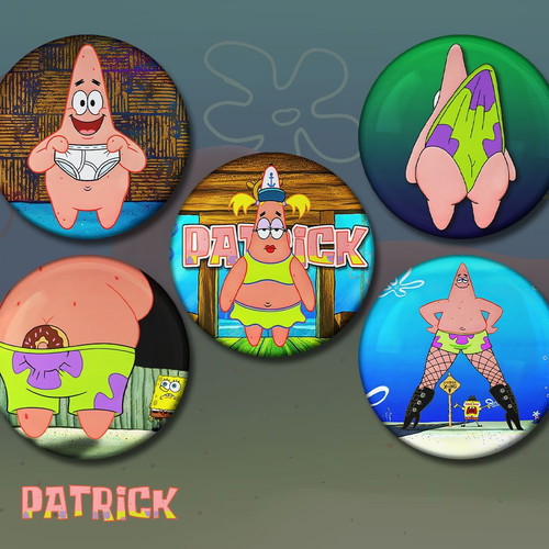 Patrick Star pins set of 5 new
