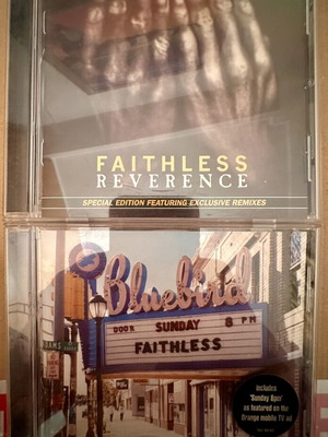 Faithless Reverence και Sunday 8PM CD special edition σαν καινούργιο, ηλεκτρονική