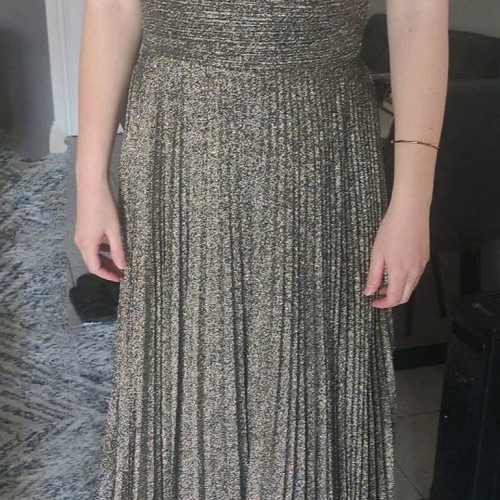 Wedding and baptism dress used, multicolor, size M