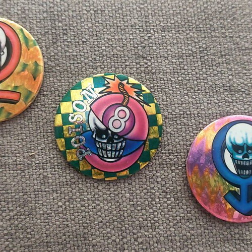 Poison Series 2 collectible pogs, set of 25