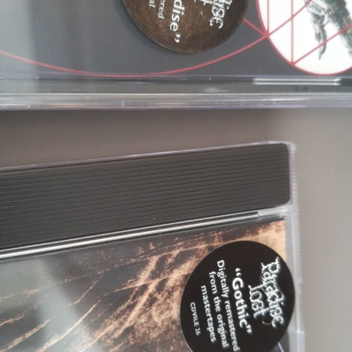 Paradise Lost Gothic and Lost Paradise 2CDs like new, metal