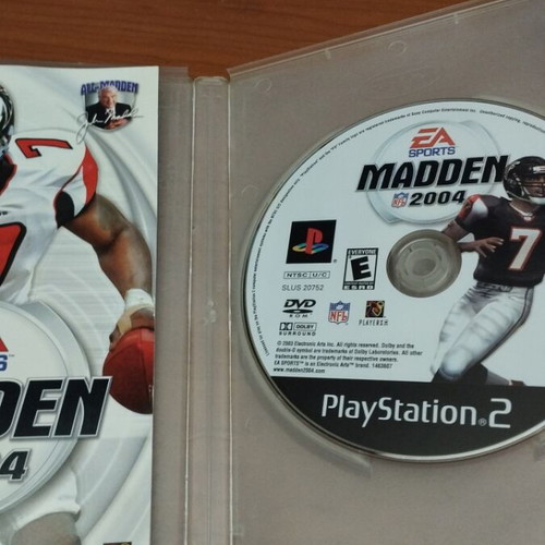 Madden 2004 PS2 game