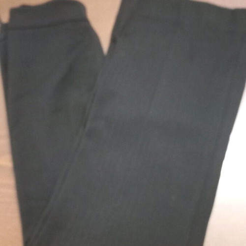 Women's pants used, 2 black striped, size S