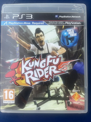 Kung Fu Rider PlayStation 3 game like new, fighting genre