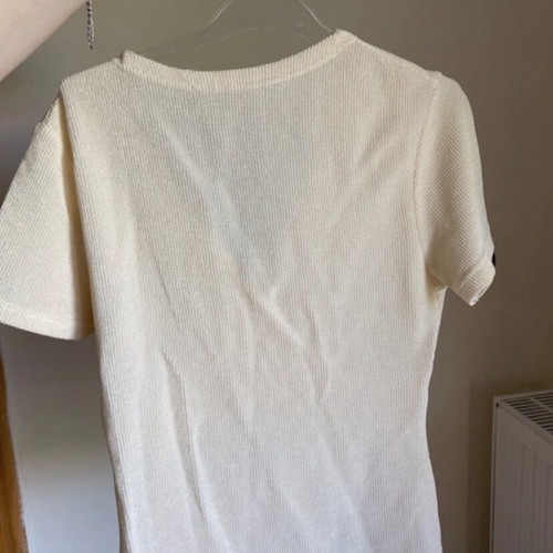 Wrap top new, beige, one size