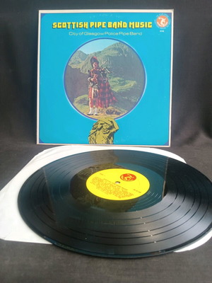 Scottish Pipe Band Music used vinyl City of Glasgow Police Pipe Band